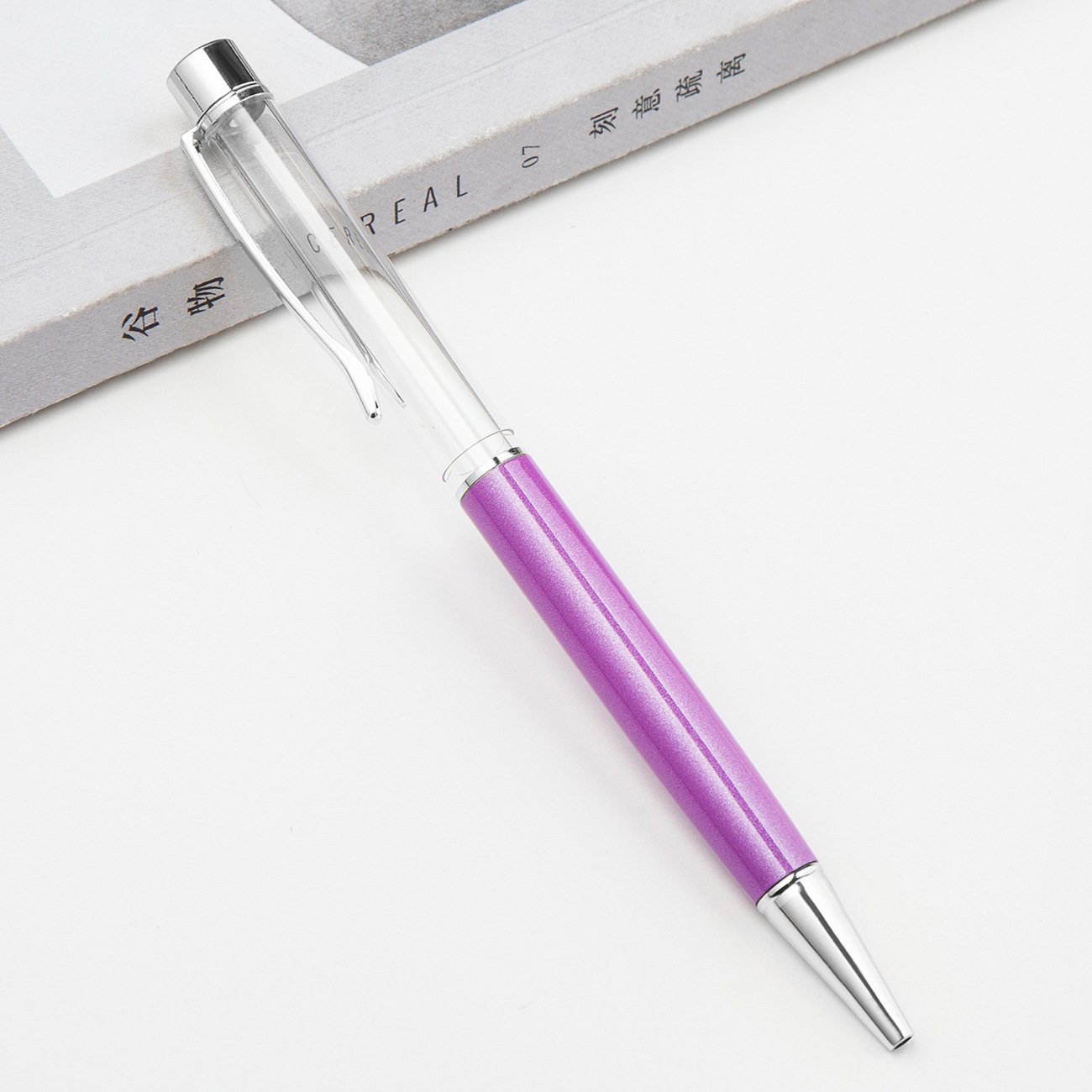 Hot selling for gift supplies Empty Tube promotional customize logo metal ballpoint pen