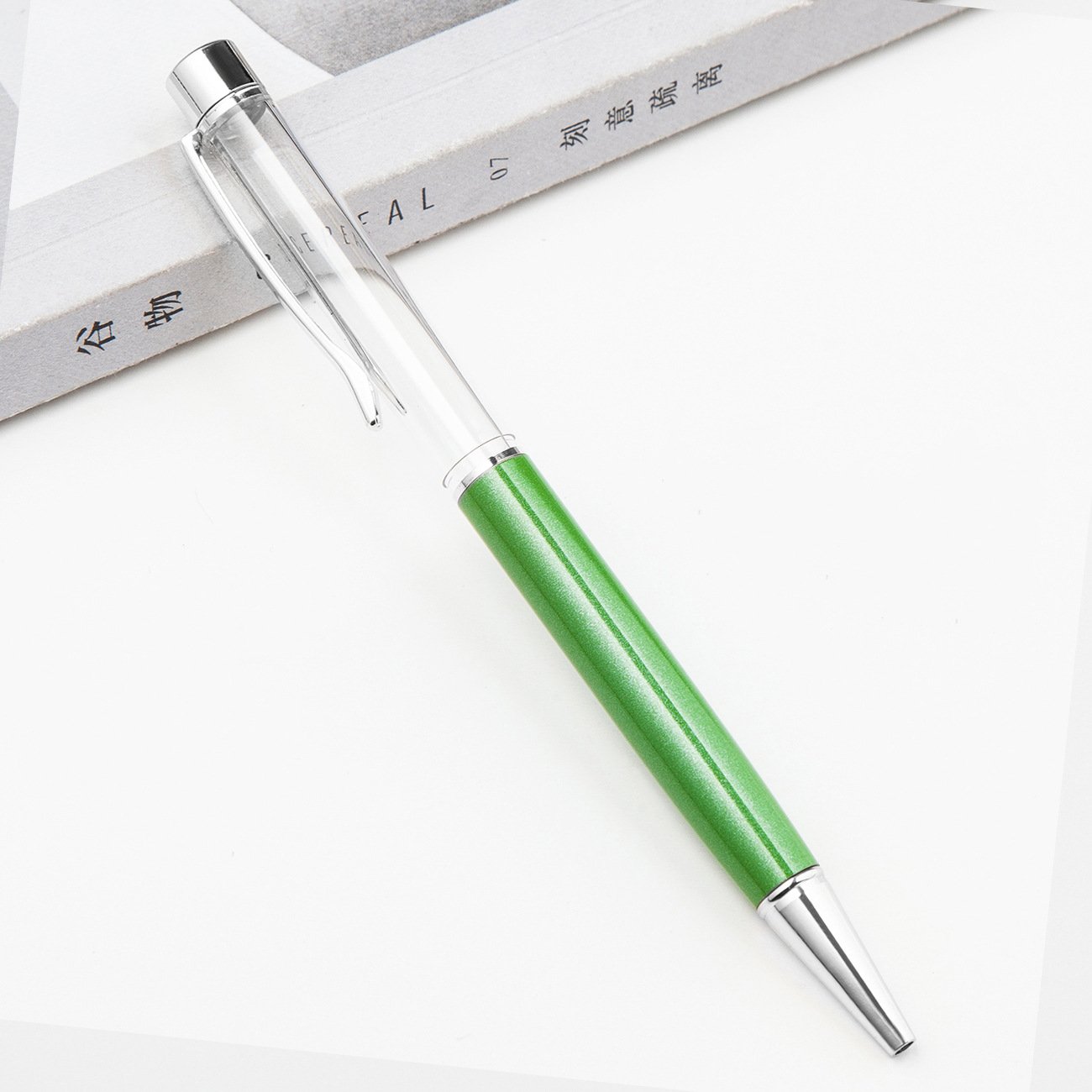 Hot selling for gift supplies Empty Tube promotional customize logo metal ballpoint pen