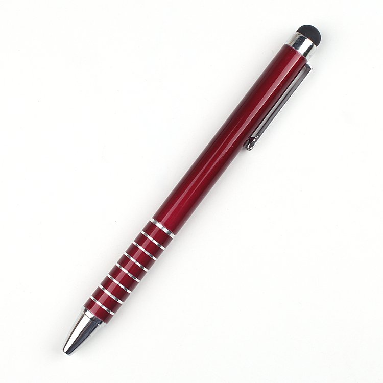 Heada Brand Creative 2-in-1 Aluminum Ballpoint Gel Pen Customizable Metal Pen for Promotional