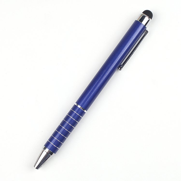 Heada Brand Creative 2-in-1 Aluminum Ballpoint Gel Pen Customizable Metal Pen for Promotional