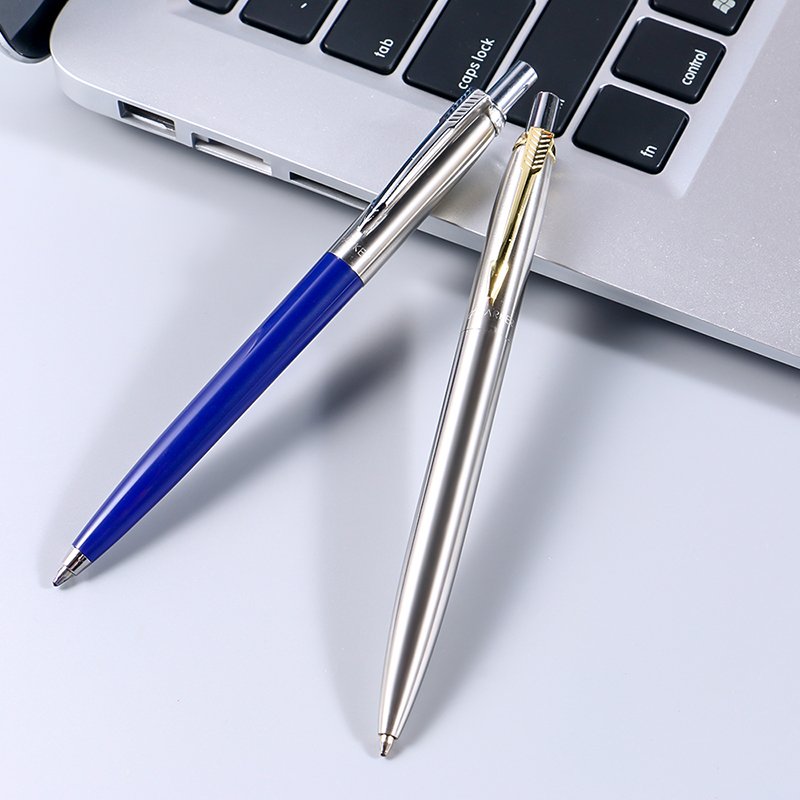 SHULI penna 1.0mm gift promotional press ballpoint pen metal student office ballpoint pen with customised logo