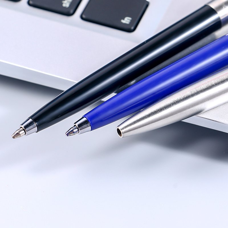 SHULI penna 1.0mm gift promotional press ballpoint pen metal student office ballpoint pen with customised logo