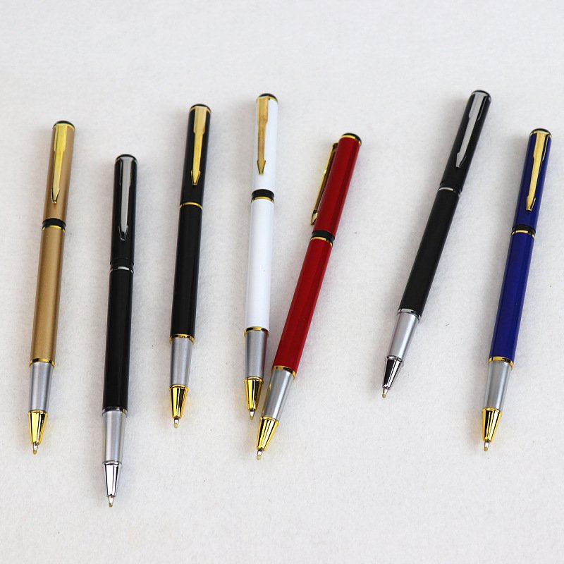 Quality luxury Business gift pen set advertising promotion metal ballpoint pen with logo Custom pens packaging box