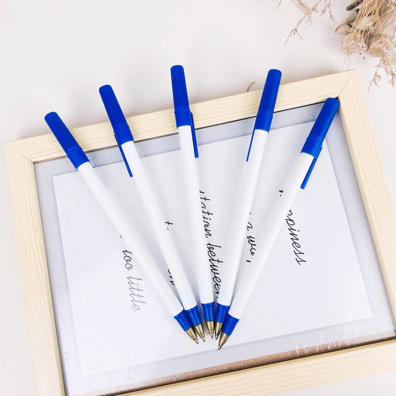 JPS ODM Stylo Gel Cheap Office Transparent Ballpoint Pen Gel Pen