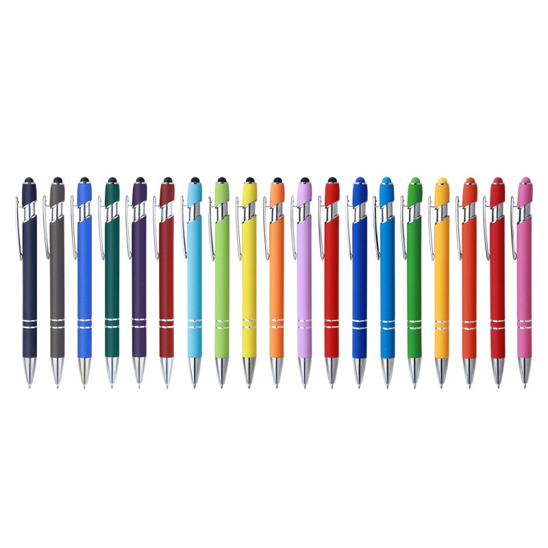 Personalized With Logo Print Ball Point Pen Advertising Cheapest Promotional Pen Gift Custom Plastic Metal Custom Ballpoint Pen