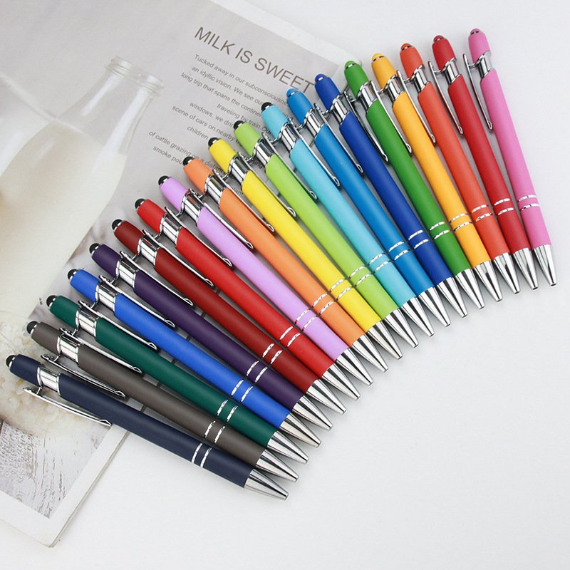 Personalized With Logo Print Ball Point Pen Advertising Cheapest Promotional Pen Gift Custom Plastic Metal Custom Ballpoint Pen