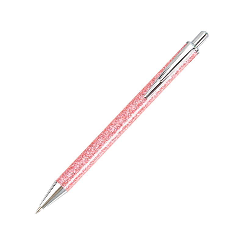 Kawaii Glitter Gift Pen Fancy Kids Stationery Luxury Metal Ballpoint Pen