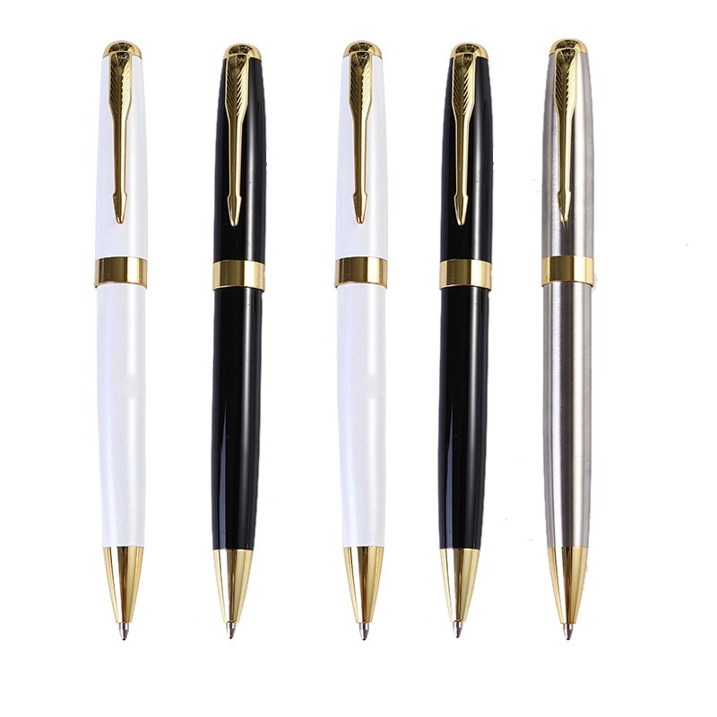 Factory Wholesales Brand Ballpoint Ball Pen High Quality Luxury Customized Logo Advertising Promotional Metal Ballpoint Pen
