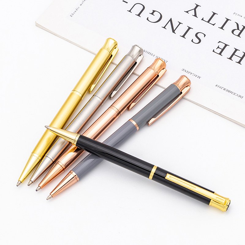 Gift Promotional Ball Pen Customized Logo Black office supplies luxury VIP ballpen