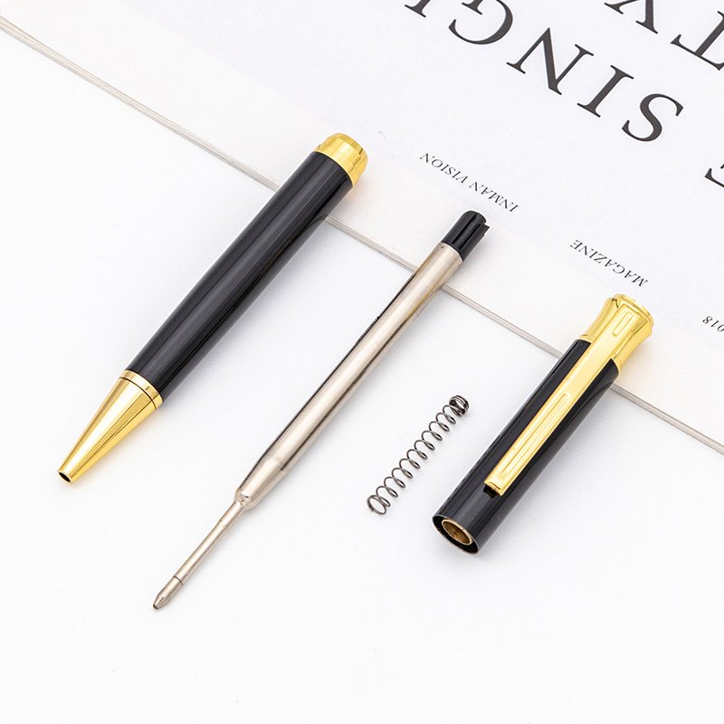Gift Promotional Ball Pen Customized Logo Black office supplies luxury VIP ballpen