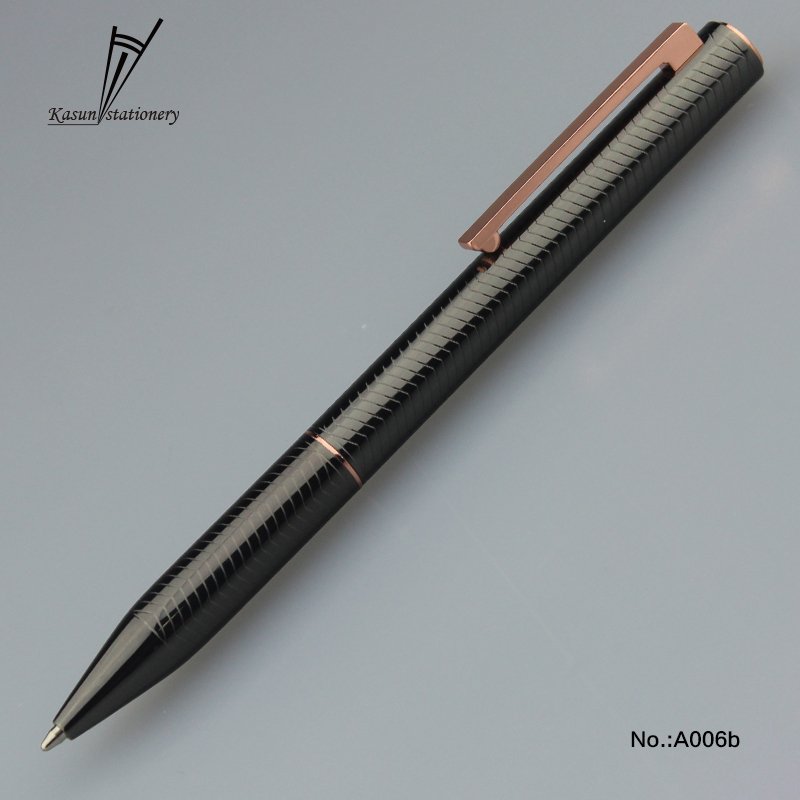 High Premium Rose Gold Pen Luxury Pen Metal BallPen Logo Pen for Office GIft