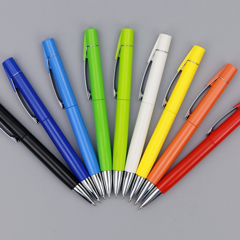 2021 New Novelty Promotional Twist Ballpoint Pen Plastic Twist Ball Pen