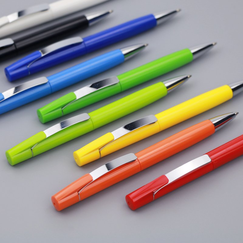 2021 New Novelty Promotional Twist Ballpoint Pen Plastic Twist Ball Pen