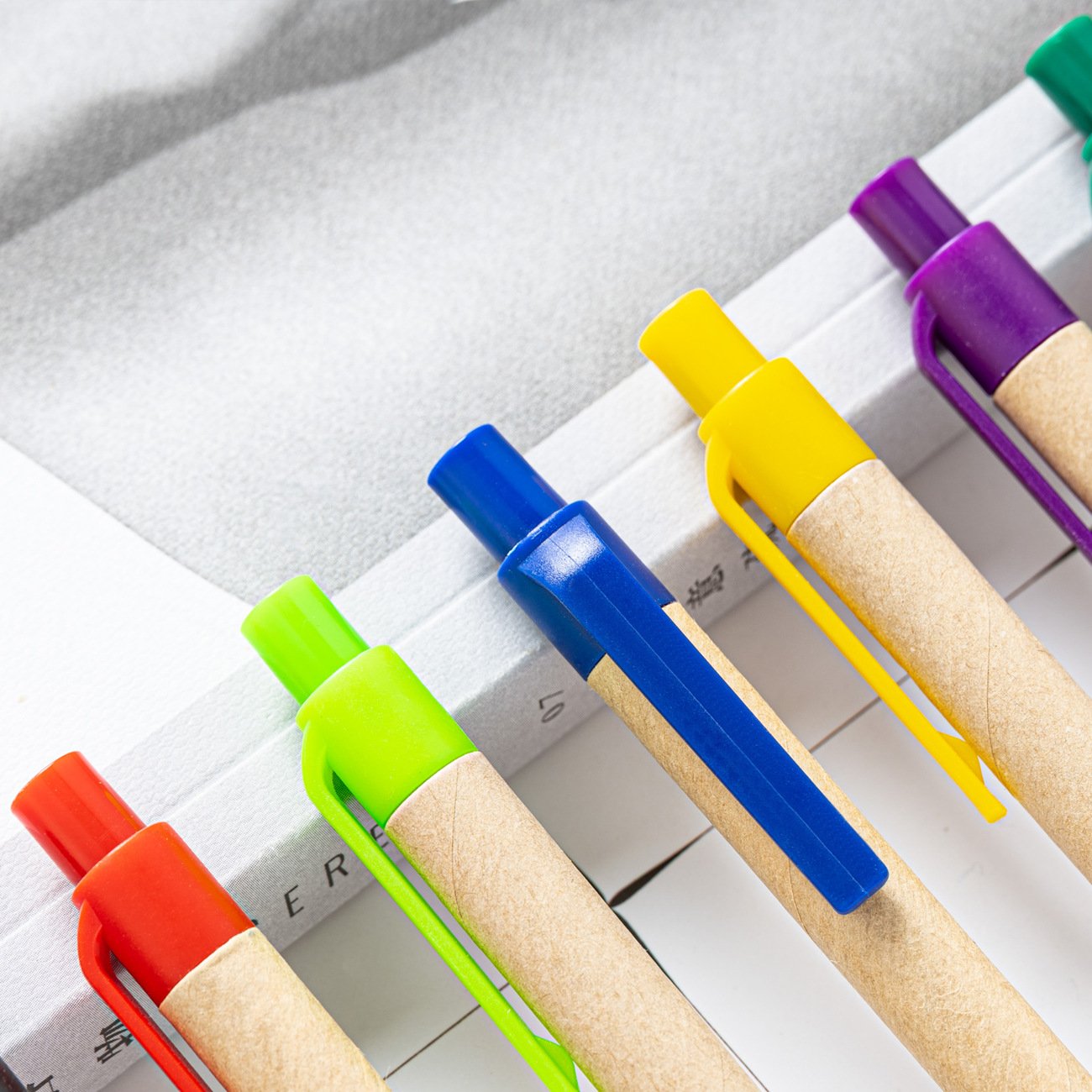 Environmental protection paper and pen low-cost printing logo advertising promotion ball point