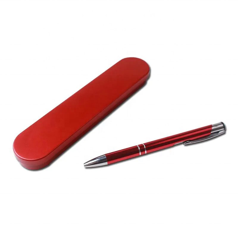 Luxury Promotional Metal Ball Pen With Logo Customized Advertising Ballpoint Pen Engraving Personalized Gift Metal Ball Pen