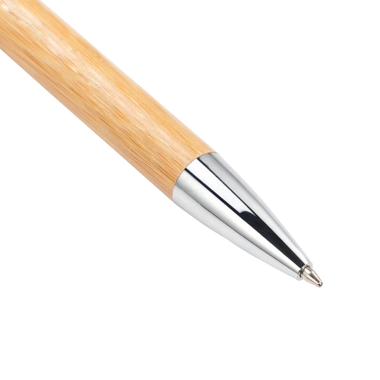 2025 Promotional Personalized Customized Bamboo Ball Pen Eco Friendly Engraved Bamboo Ballpoint Pen With Logo