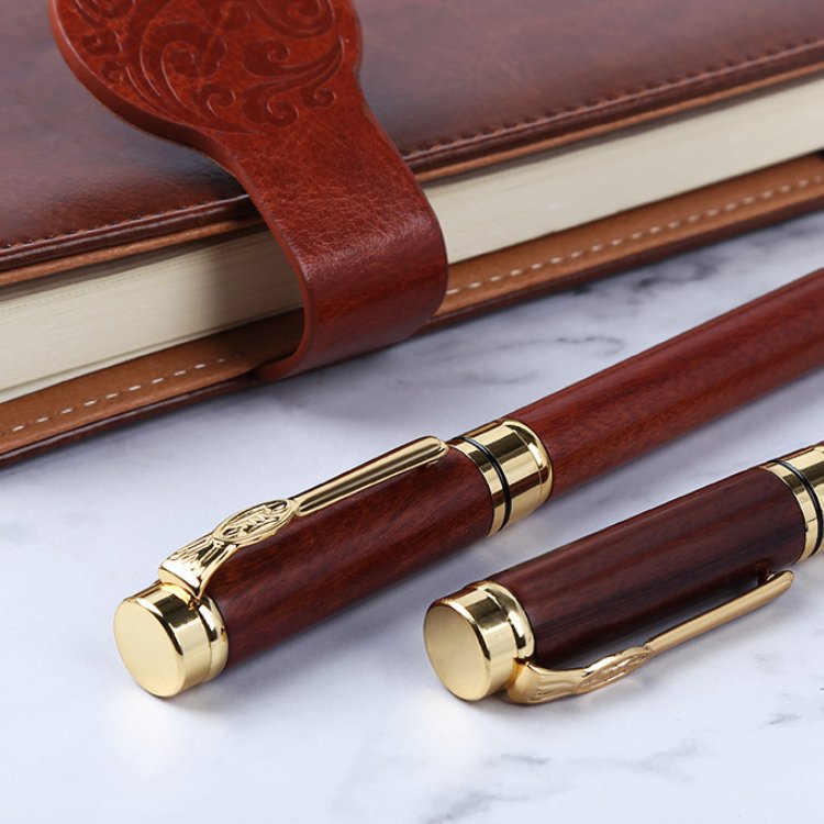 High Quality Factory Custom Logo Wooden Ballpoint Wood Pen Wholesale Wood Roller Metal Pen