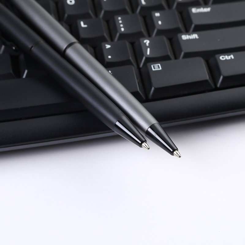 Custom Gift Office matte black grey silver red white blue Luxury Roller Ball Pen Universal Design Metal Ballpoint Pen
