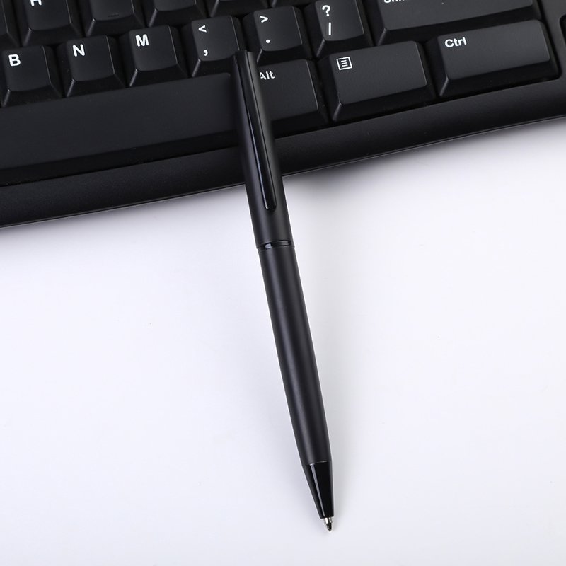 Custom Gift Office matte black grey silver red white blue Luxury Roller Ball Pen Universal Design Metal Ballpoint Pen