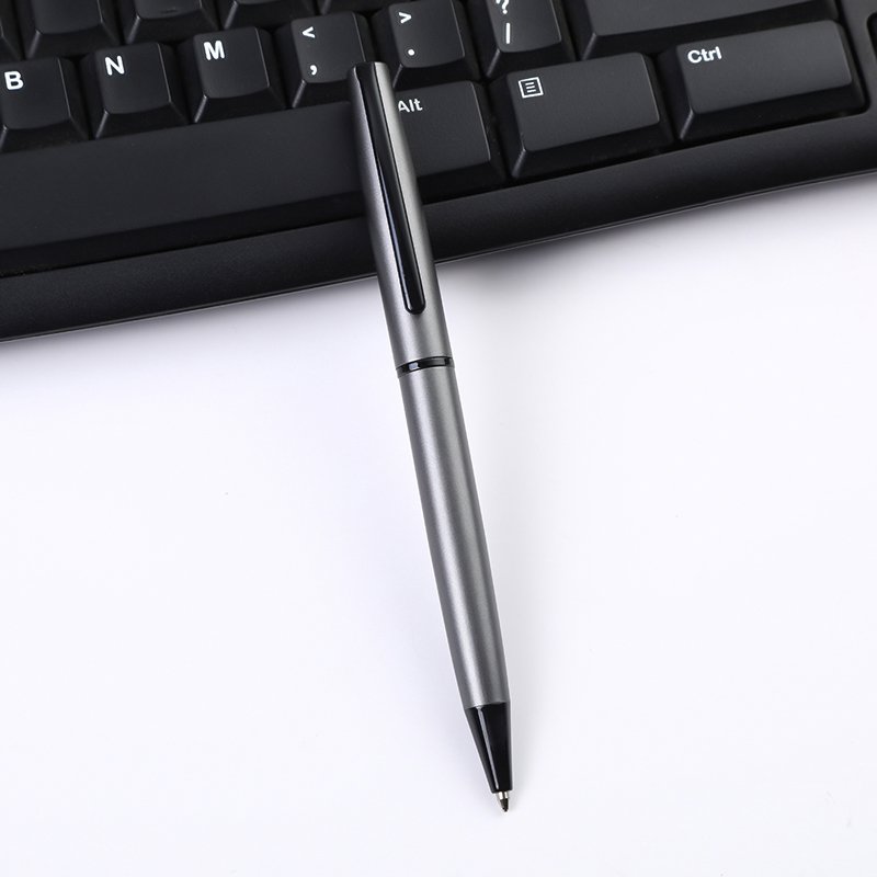 Custom Gift Office matte black grey silver red white blue Luxury Roller Ball Pen Universal Design Metal Ballpoint Pen