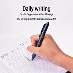 Factory direct sale portable outdoor metal ball pen Multiple function ballpoint pen for car escape tool
