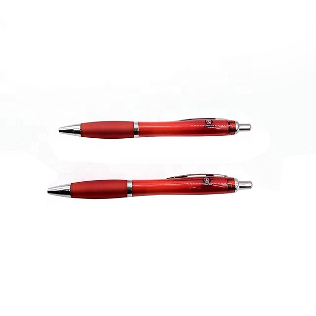 High Quality Custom Promotion Gift Ballpoint Pens Ball Pen Ballpen with Logo Advertising Hotel Plastic Silk Screen Printing