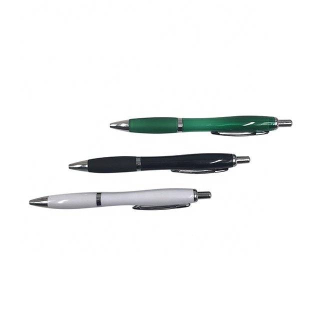 High Quality Custom Promotion Gift Ballpoint Pens Ball Pen Ballpen with Logo Advertising Hotel Plastic Silk Screen Printing