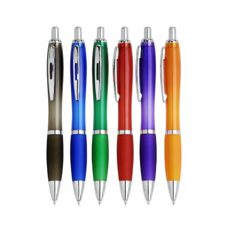 Cheap custom logo printed ballpen ballpoint pen plastic promotional gift pen