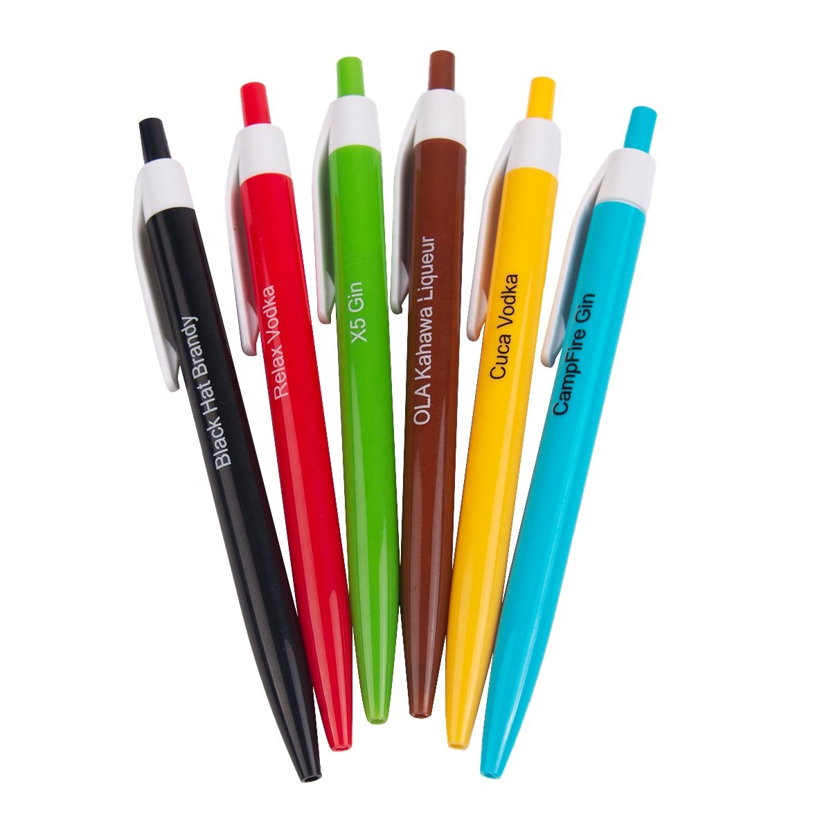 Wholesale Custom Logo Printed Plastic Ballpoint Pen for Hotel Gift Promotion