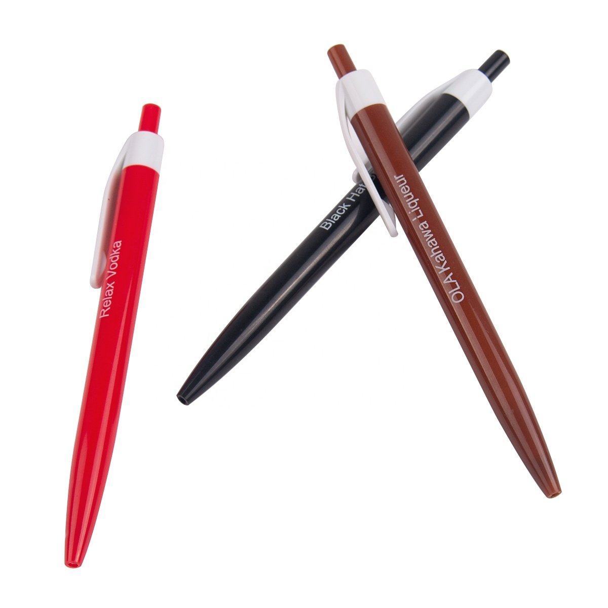 Wholesale Custom Logo Printed Plastic Ballpoint Pen for Hotel Gift Promotion