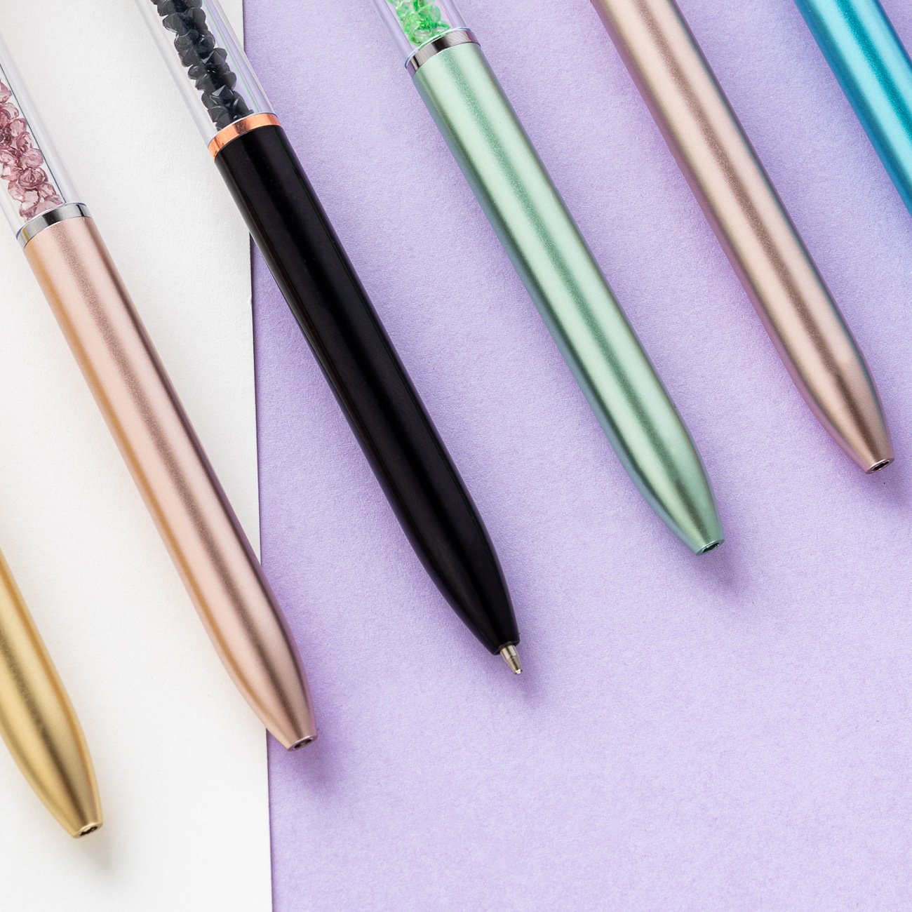 Wholesale Of Large Diamond Plastic Pens Stationery Advertising Gifts Ballpoint Pens Crystal Pens By Manufacturers