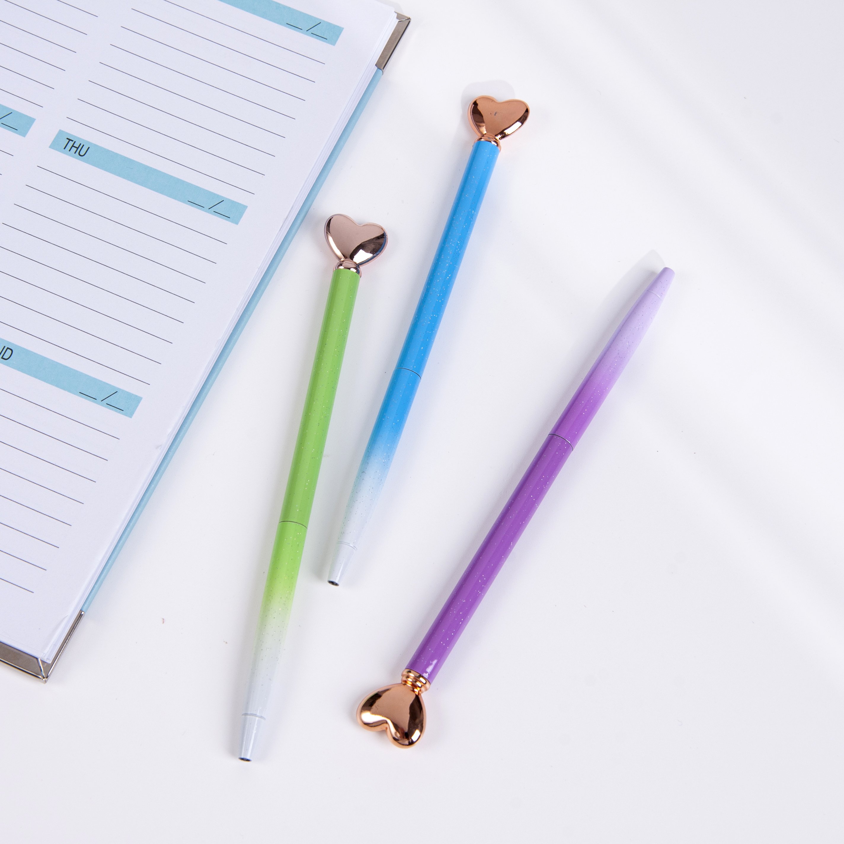 Wholesale Cute Ballpoint Pen White Sublimation Blank Advertising Ballpoint Pen Customize