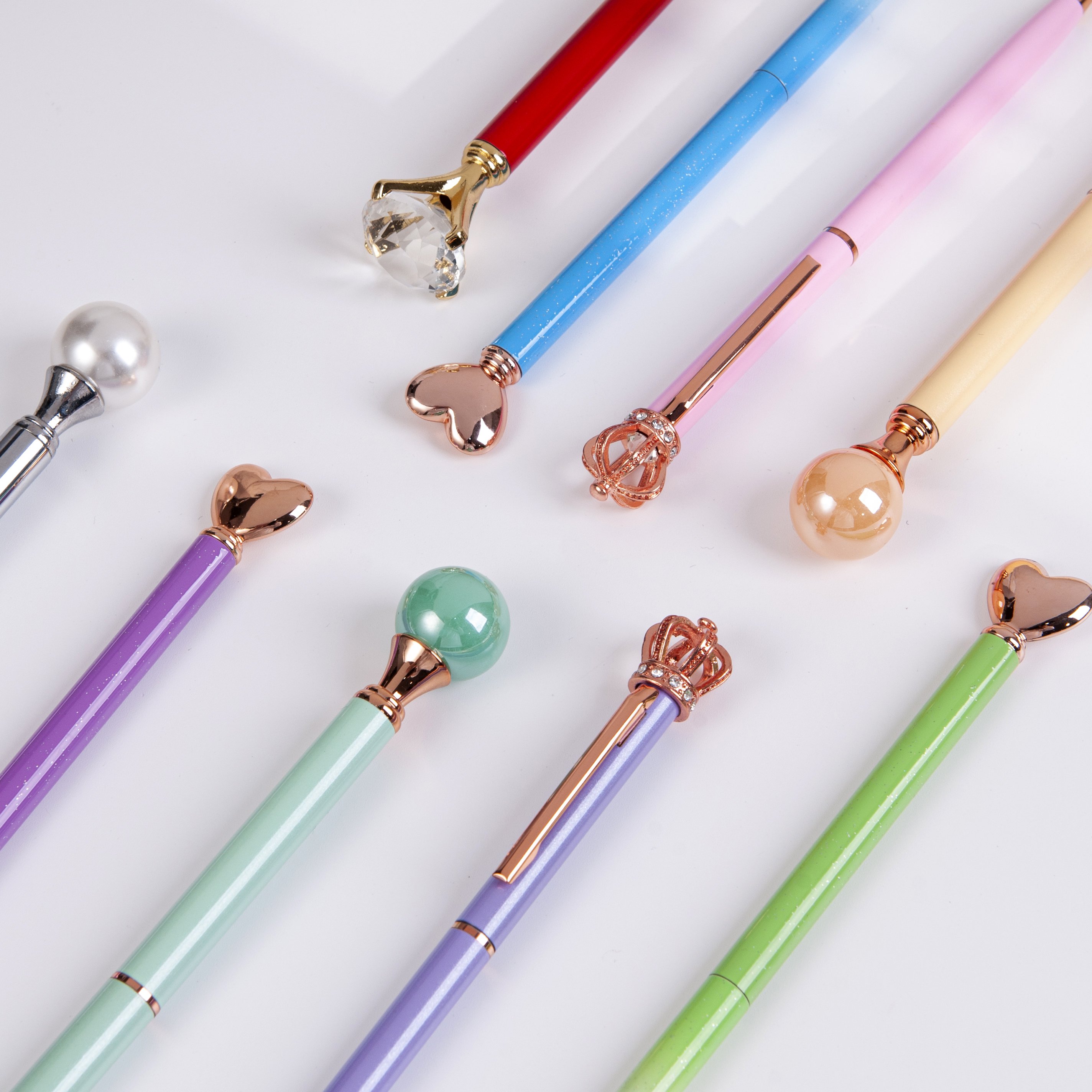 Wholesale Cute Ballpoint Pen White Sublimation Blank Advertising Ballpoint Pen Customize