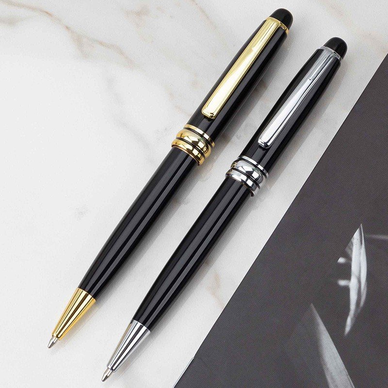 china OEM high quality luxury executive Corporate premium metal ballpoint pen support custom logo and gift box packing ball pen