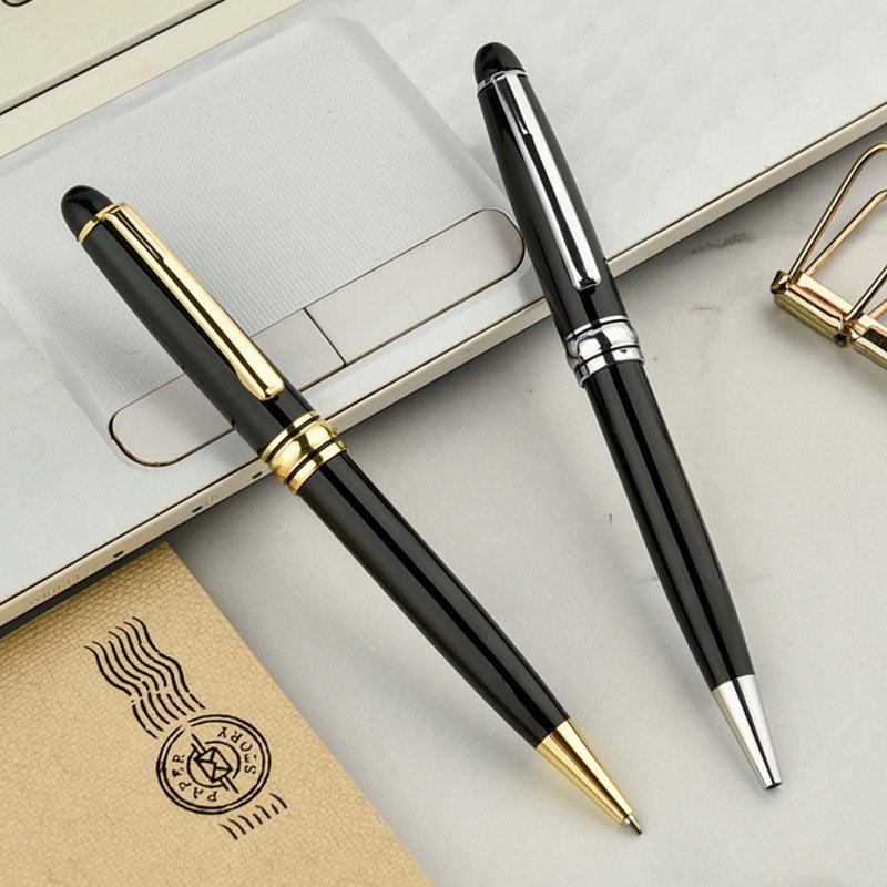 china OEM high quality luxury executive Corporate premium metal ballpoint pen support custom logo and gift box packing ball pen
