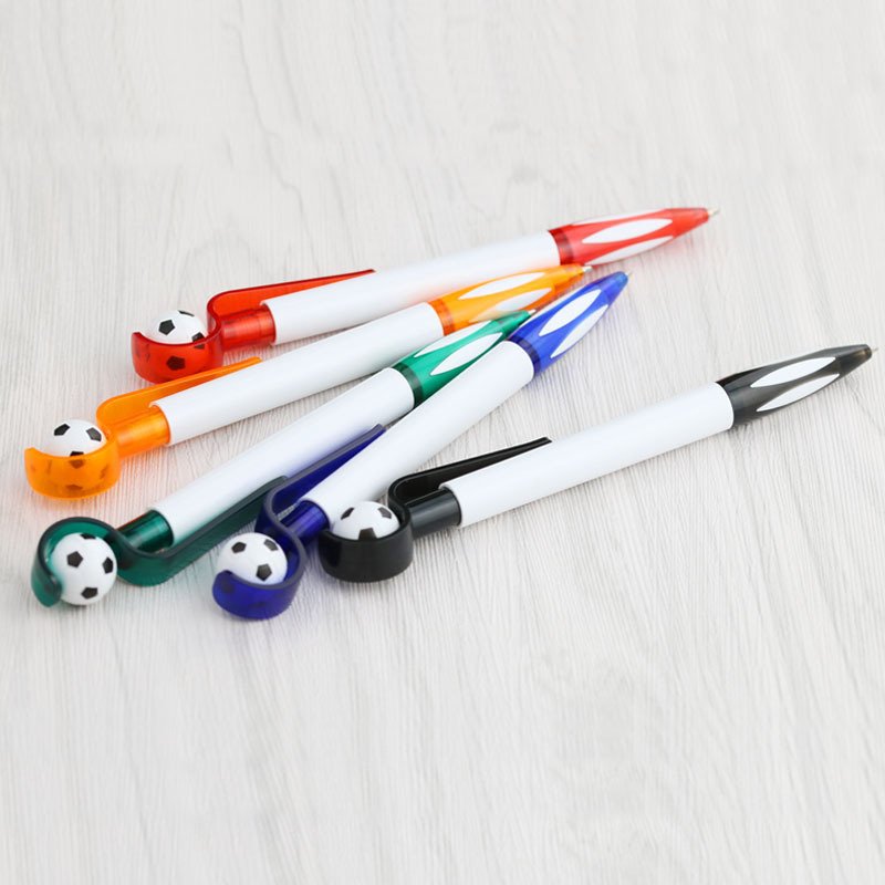 Cheap Customized Logo Print Promotional football pen Soccer Ball Pen for souvenirs pen with custom logo