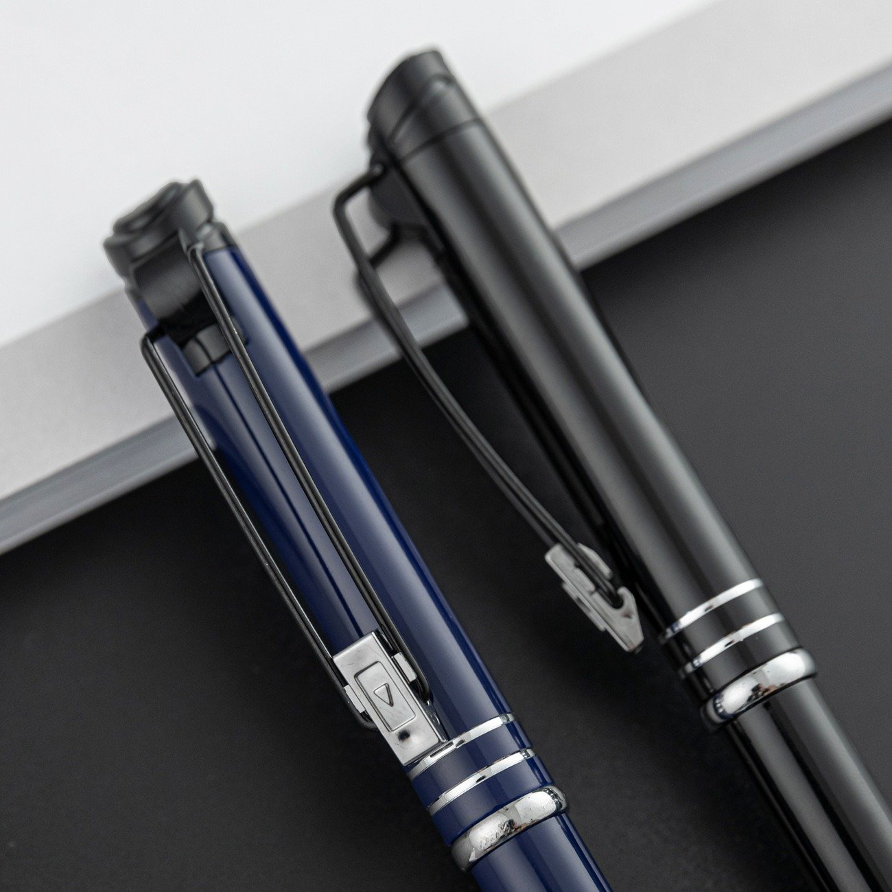 NEW Multifunctional Metal Ballpoint Pen With Logo 1.0mm Metal Led Light Pen