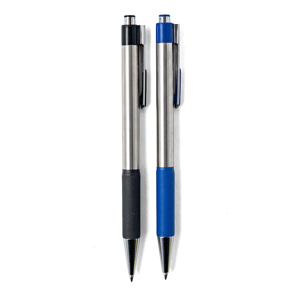 Metal Ballpoint Pen Brand Black Blue Ink 0.7 mm Office School Fancy Pens Ballpoint Promotional Logo Metal Pens Ballpoint