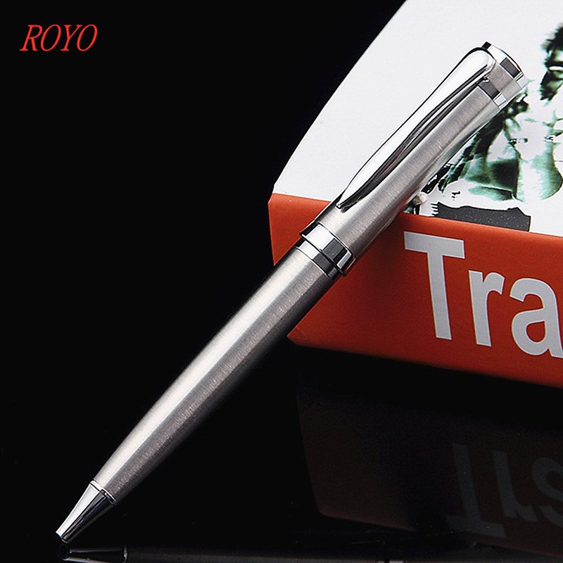 Luxury Twist Metal Ball Pens For Promotional Metal Roller Pens With Custom Logo