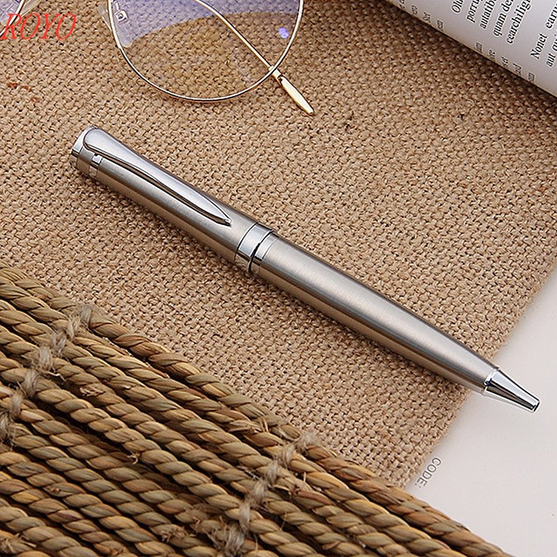 Luxury Twist Metal Ball Pens For Promotional Metal Roller Pens With Custom Logo