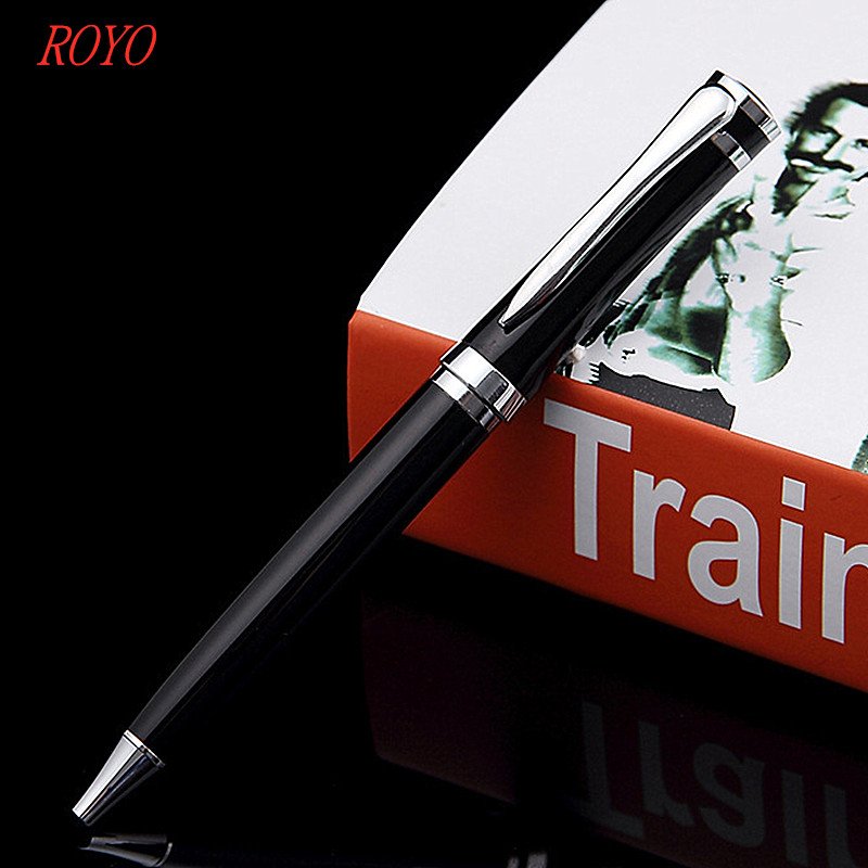 Luxury Twist Metal Ball Pens For Promotional Metal Roller Pens With Custom Logo