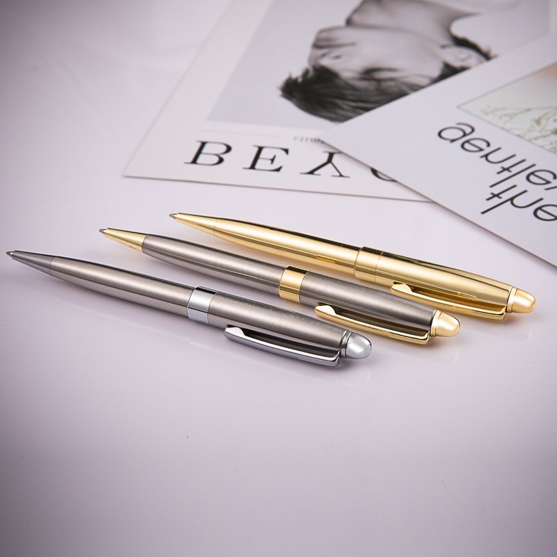 The Most Popular Ballpoint Pens Wholesale Heavy Duty Engraving Business Ball Pen for Vip Clients