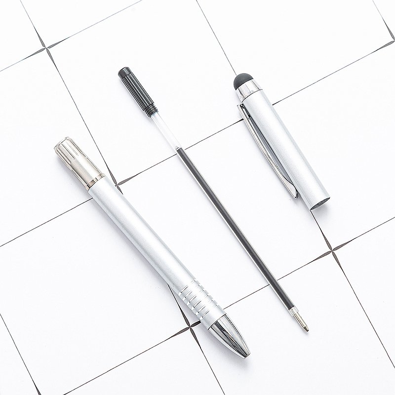 Promotional Novelty Touch Metal Aluminium customized pen Ball Point Pen Ballpoint pen with custom logo