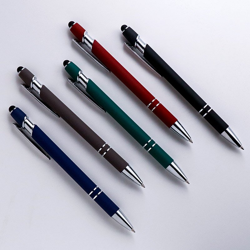 Cheap Metal Ballpoint Pens stock laser logo Fast Hotel banking company drug Festival remembrance Advertising promotional gifts