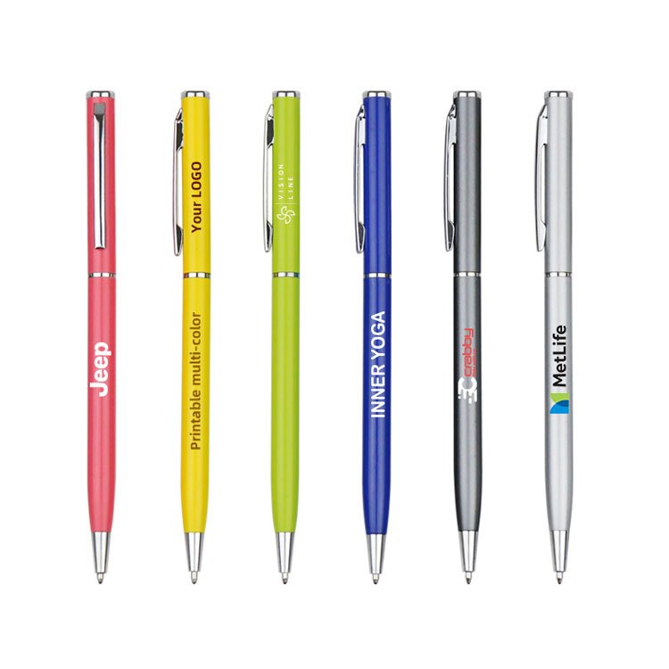 Promotional touch Screen ball Pen Metal Ballpoint Pen With custom logo Luxury logo Pen with logo