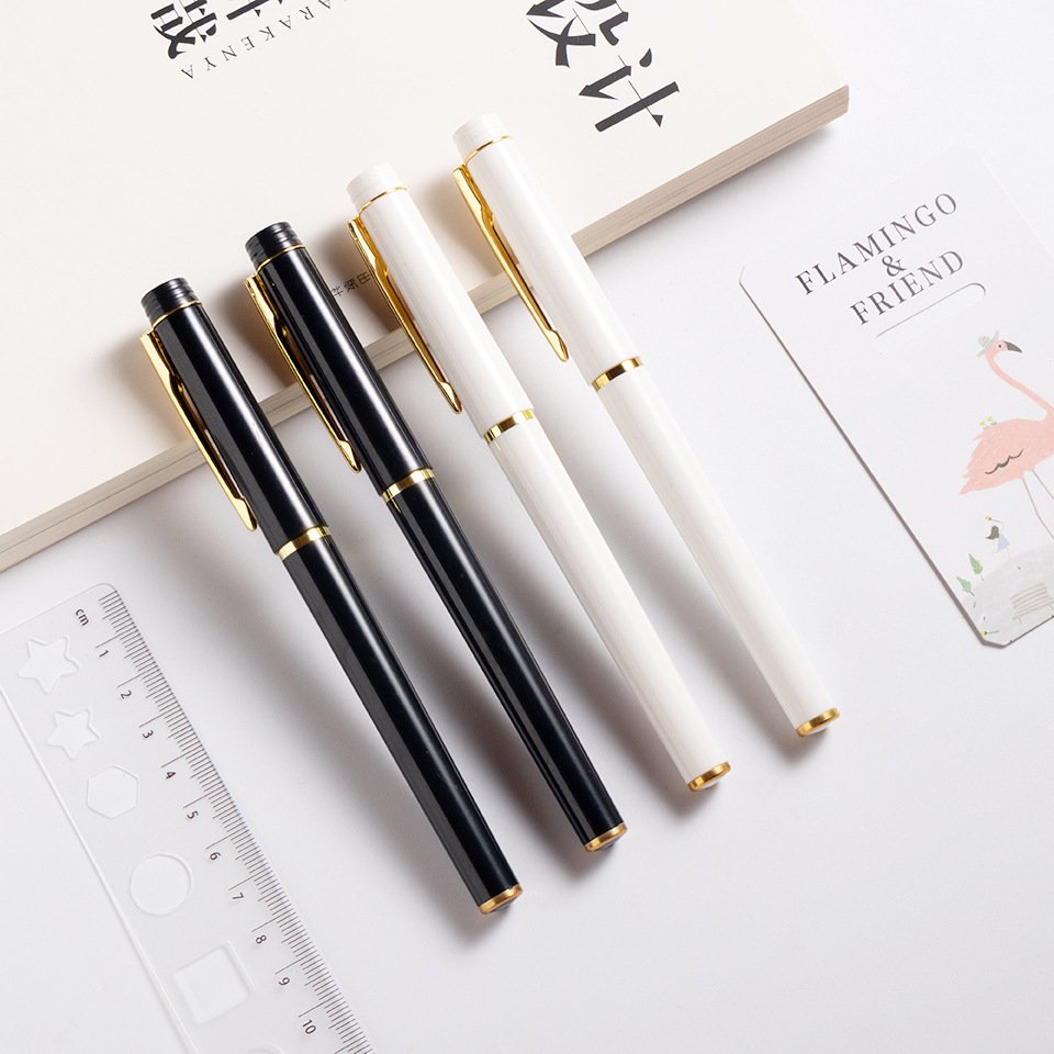 Best Writing Luxury Gift Promotion Ball Point Pen Heavy Advertising Personalized Metal Pens With Custom Logo