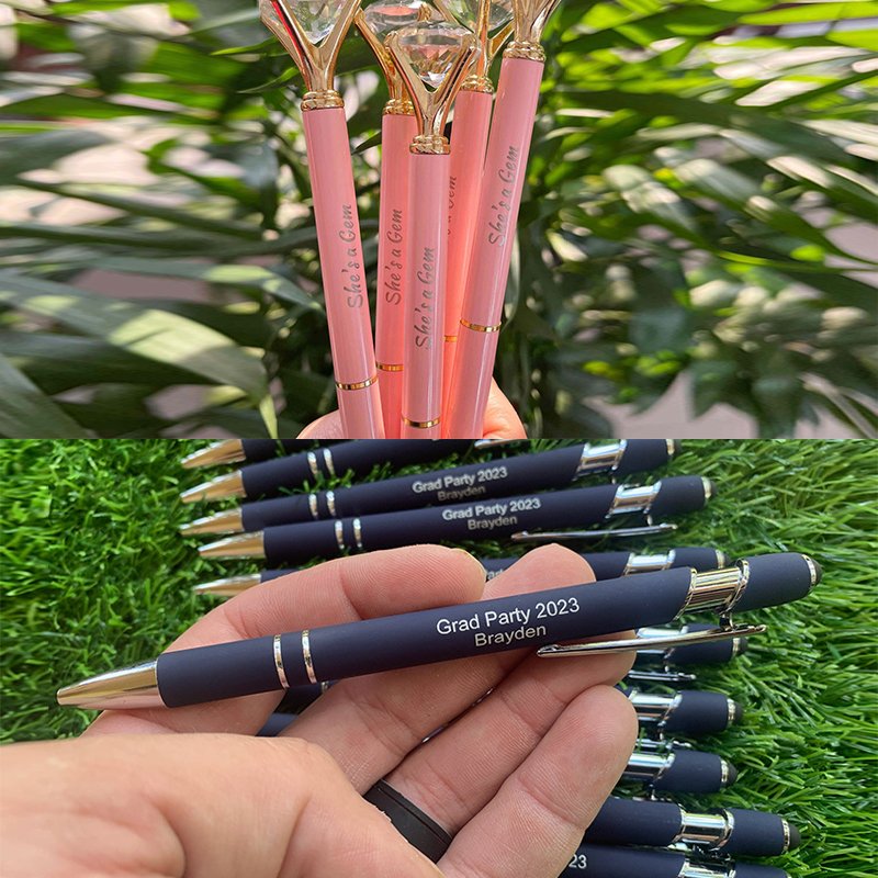 NO MOQ custom metal pens logo printed customized ballpoint pens with custom logo