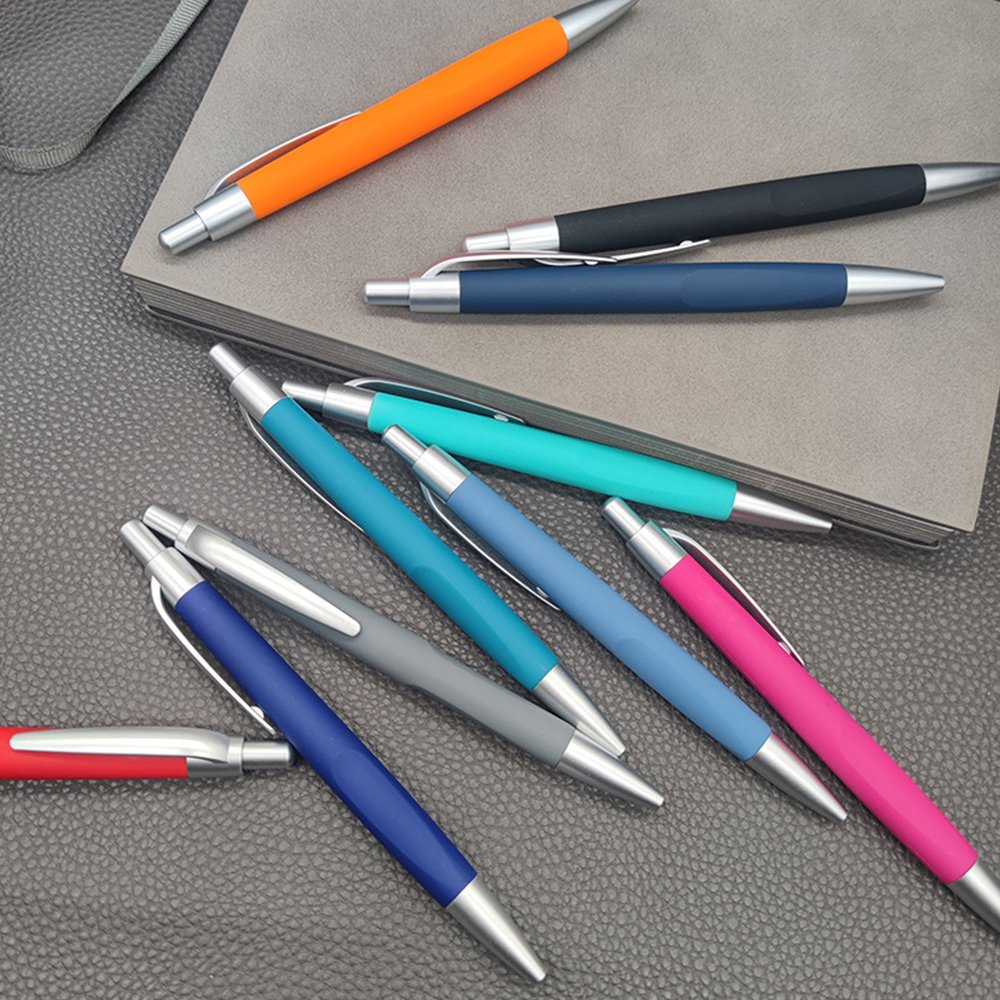 Personalized With Logo Print Ball Point Pen Advertising Cheapest Promotional Pen Gift Custom Plastic Metal Custom Ballpoint Pen