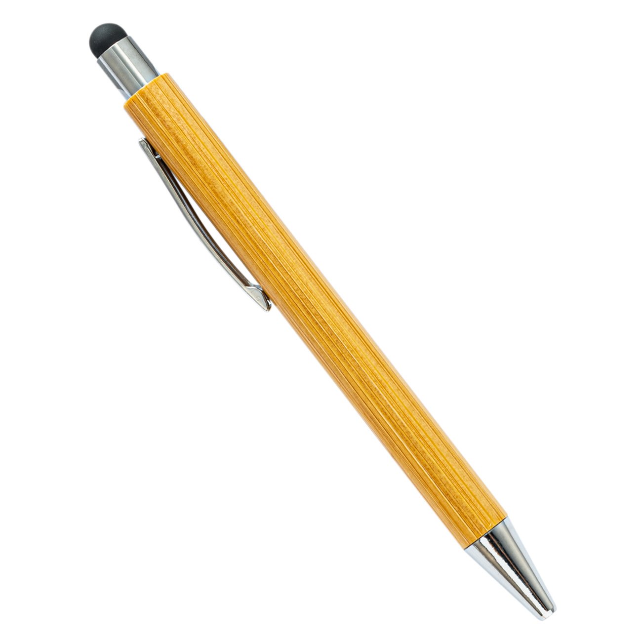 Eco-Friendly Customized logo Wooden Bamboo Ballpoint Personalized writing ink wood bamboo Cardboard Ballpoint Pen With Stylus