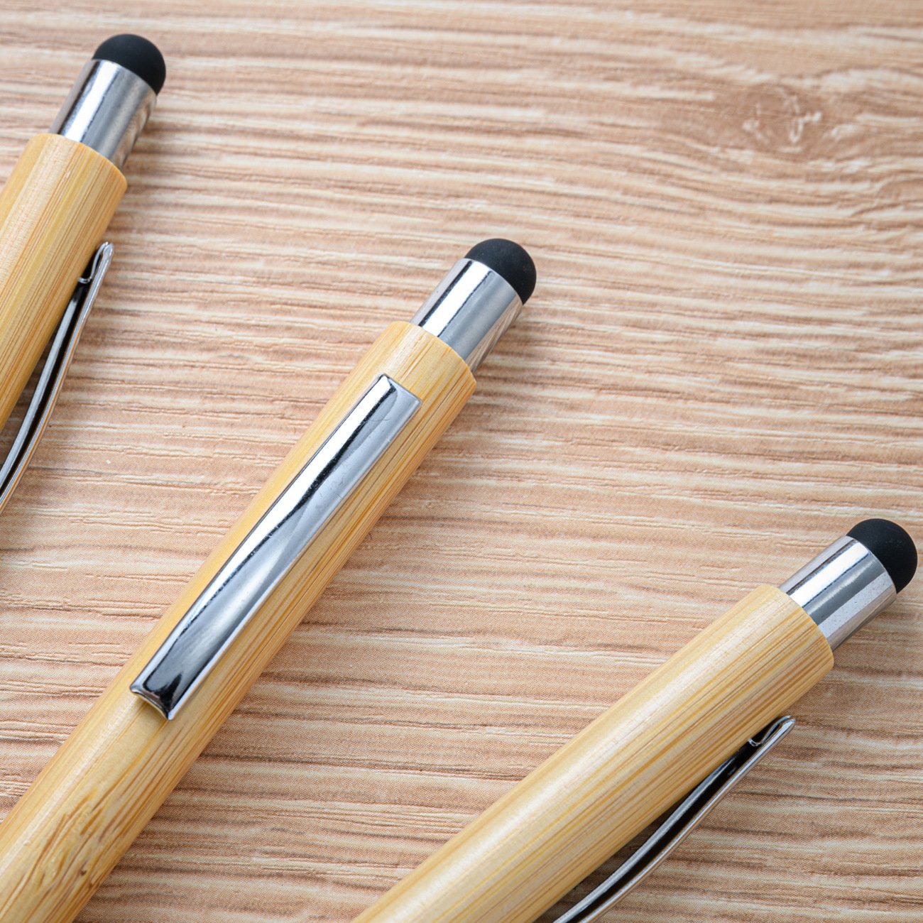 Eco-Friendly Customized logo Wooden Bamboo Ballpoint Personalized writing ink wood bamboo Cardboard Ballpoint Pen With Stylus
